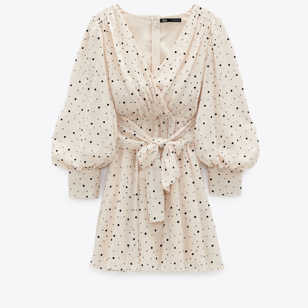POLKA DOT MINI DRESS | ZARA